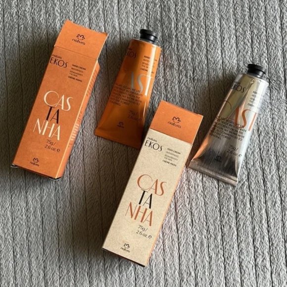 Castanha Other - NEW Natura Ekos Castanha Hand & Foot Cream Duo